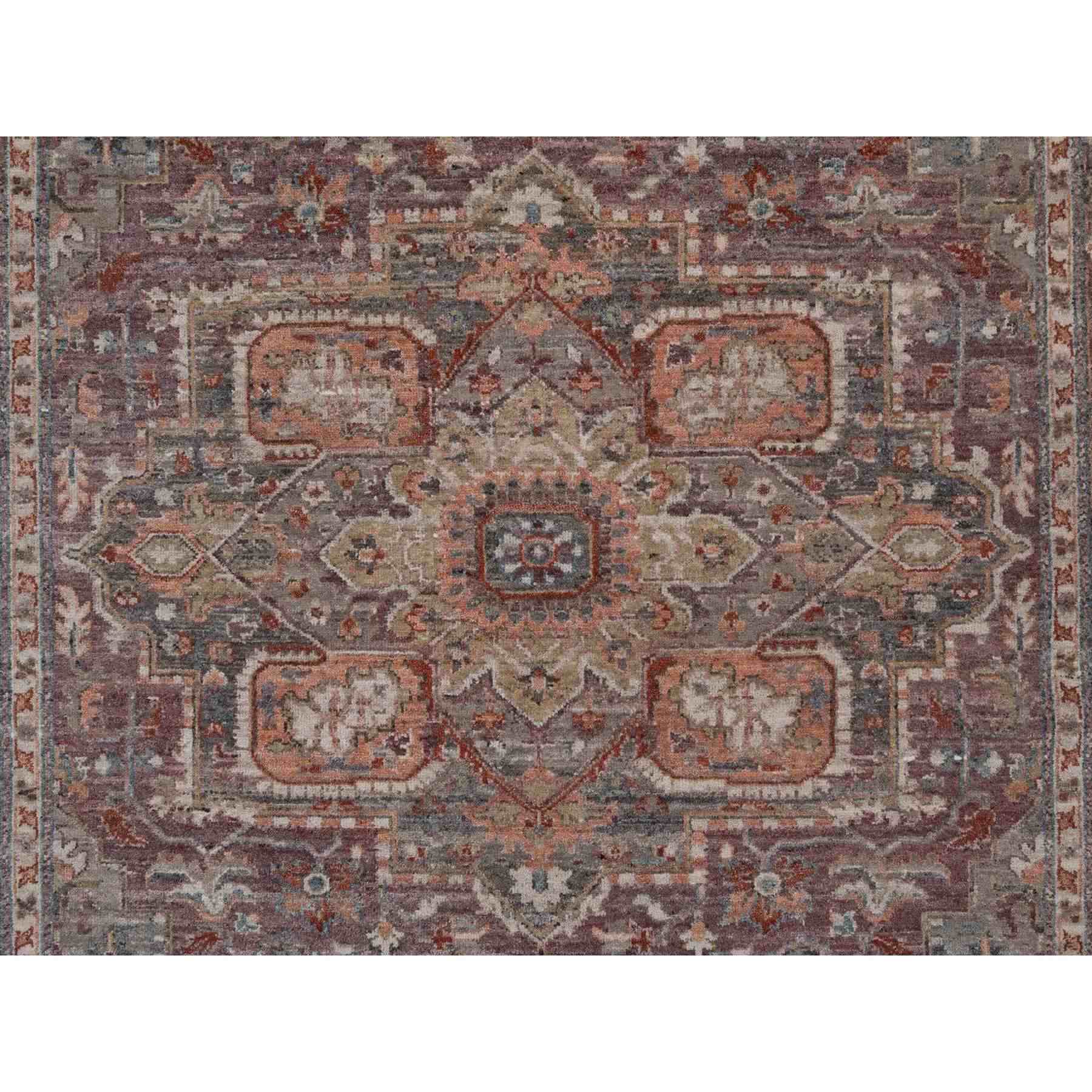 Heriz-Hand-Knotted-Rug-464480