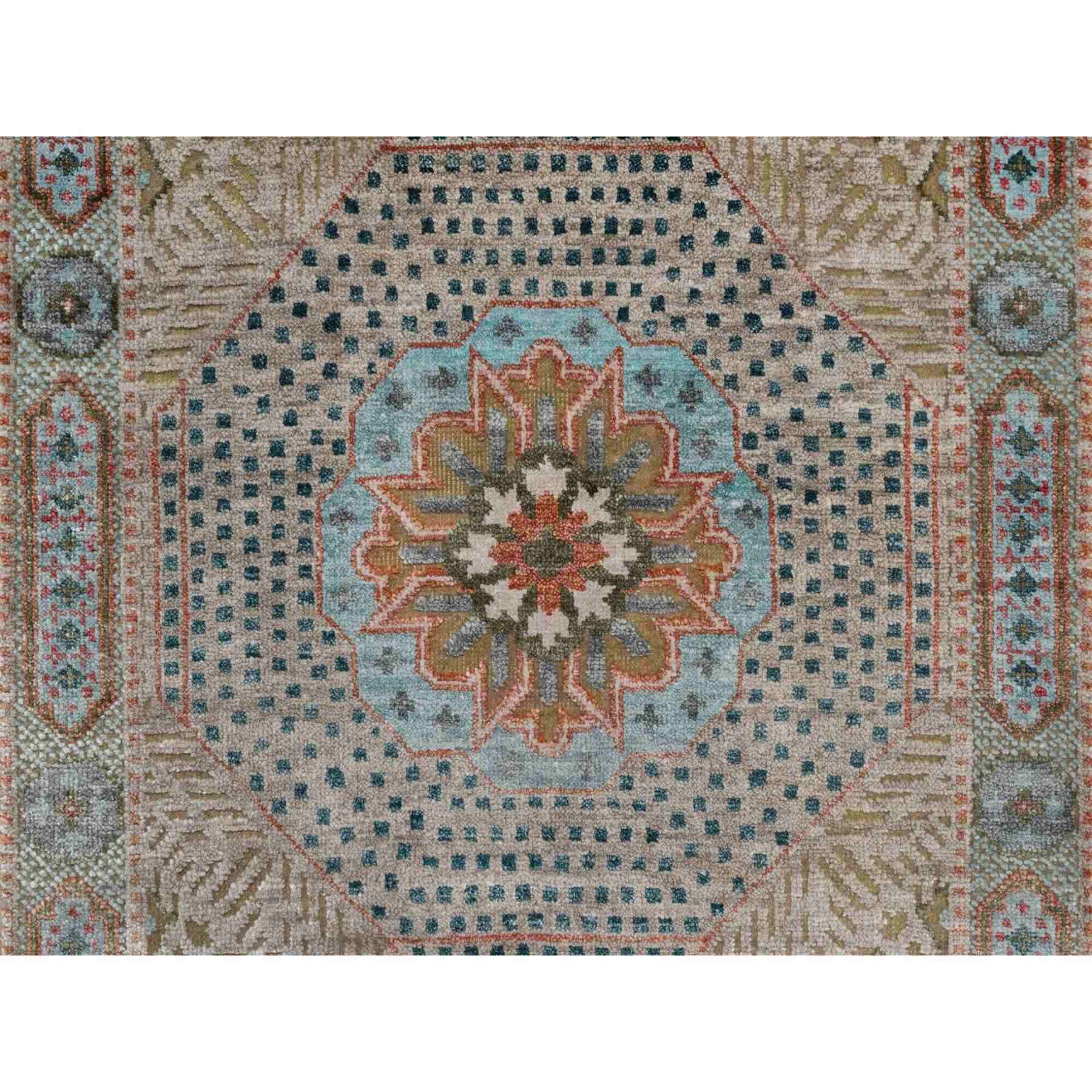 Mamluk-Hand-Knotted-Rug-462985