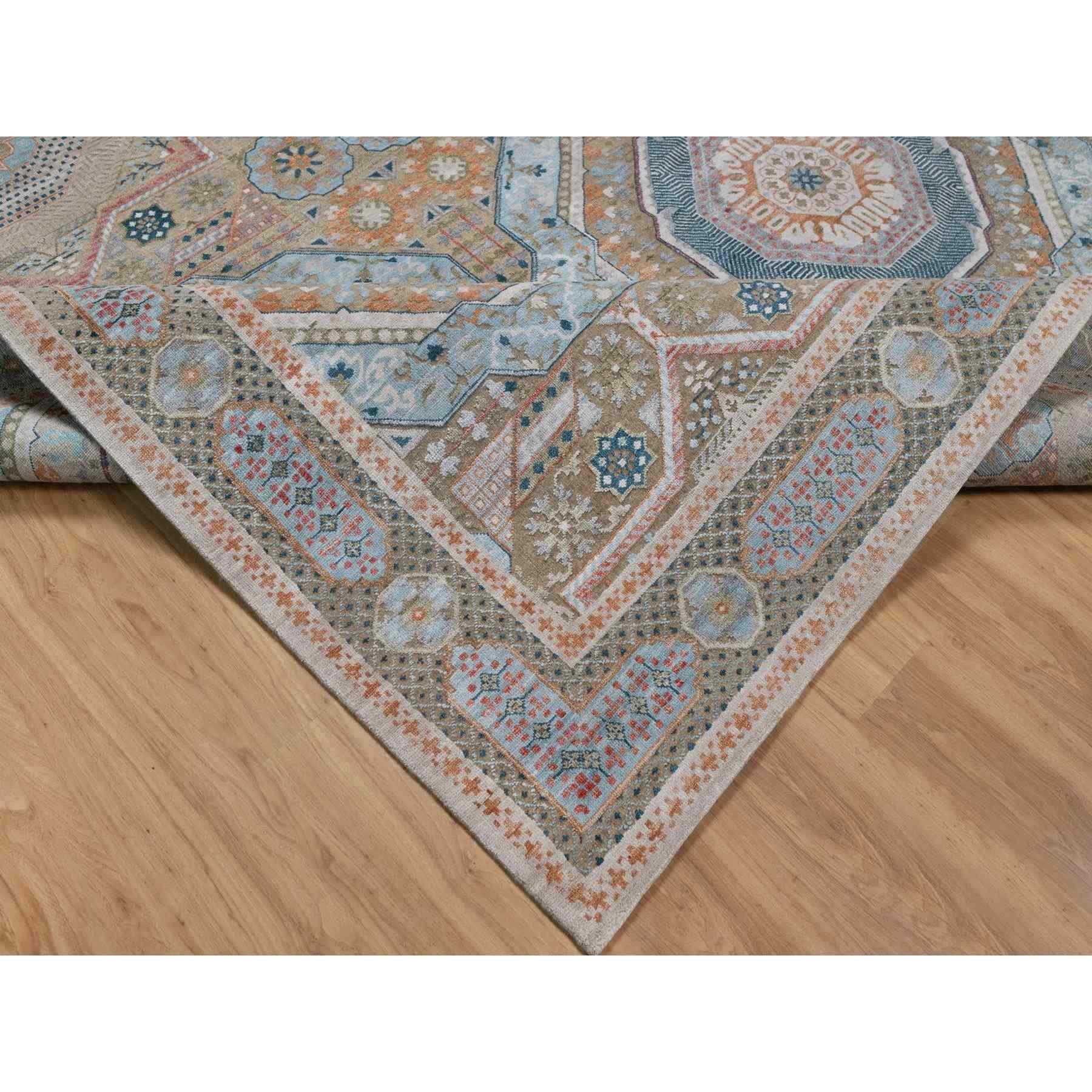 Mamluk-Hand-Knotted-Rug-463025
