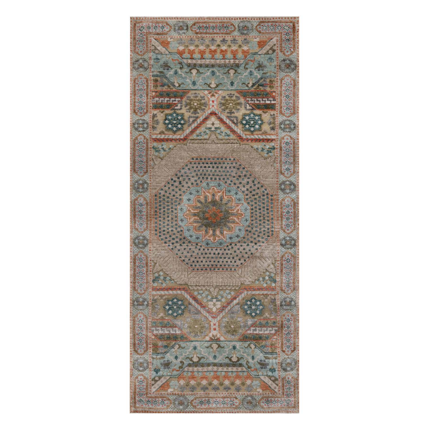 Mamluk-Hand-Knotted-Rug-463040