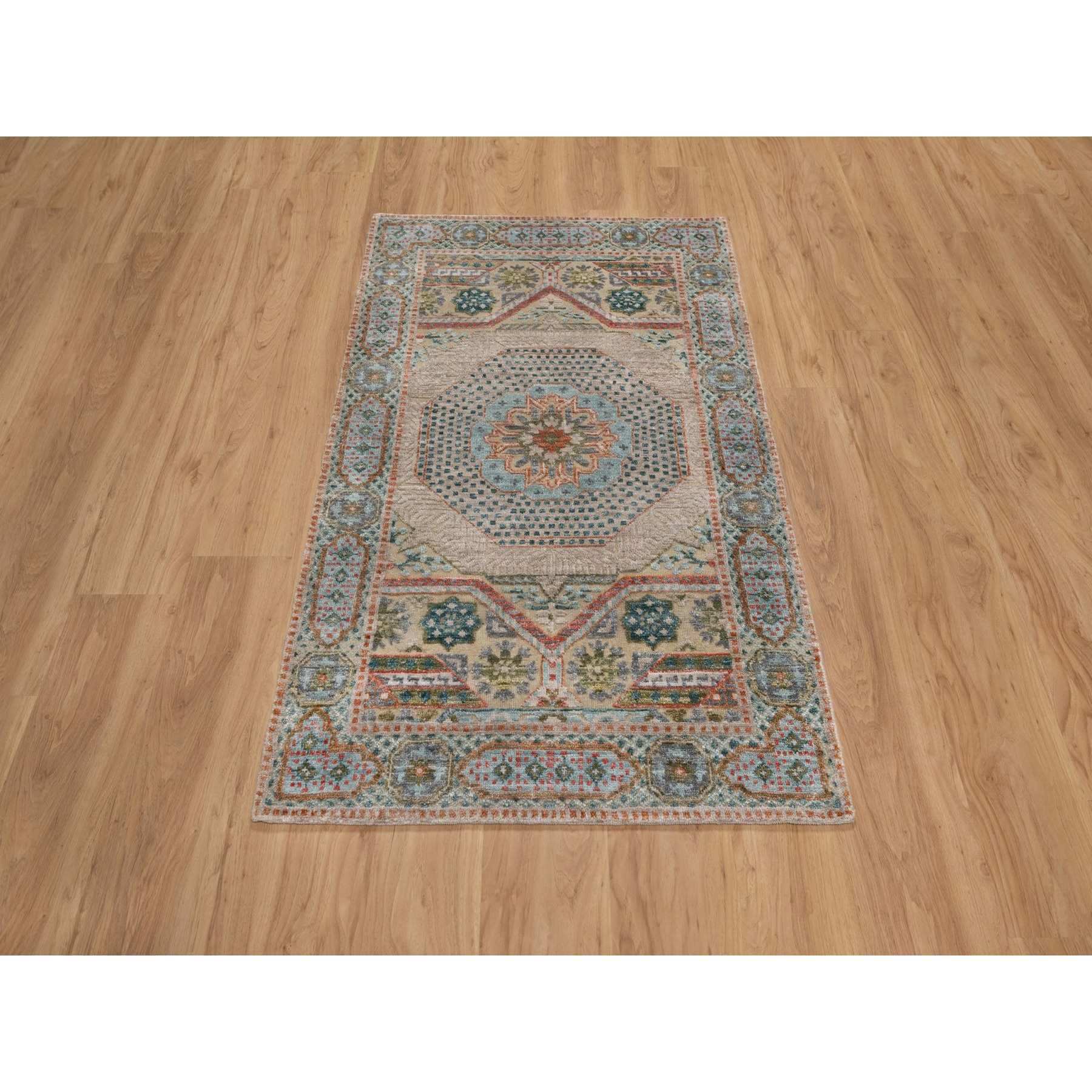 Mamluk-Hand-Knotted-Rug-463050