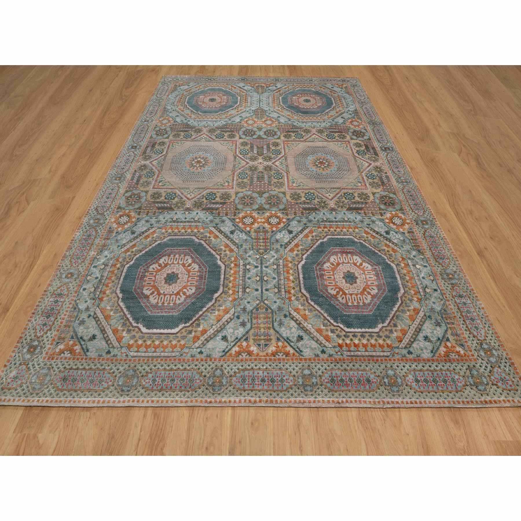 Mamluk-Hand-Knotted-Rug-463080