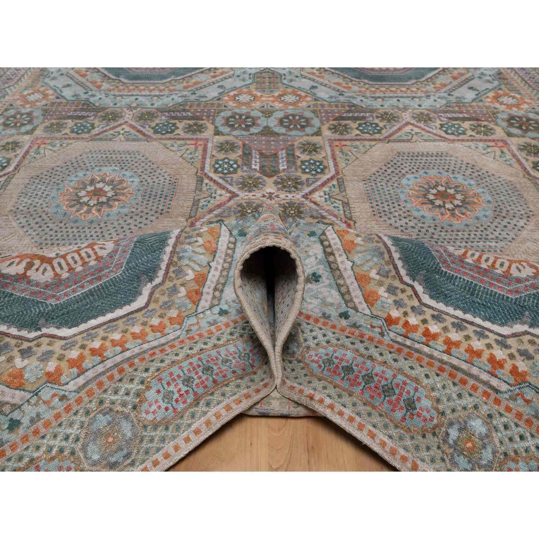 Mamluk-Hand-Knotted-Rug-463080