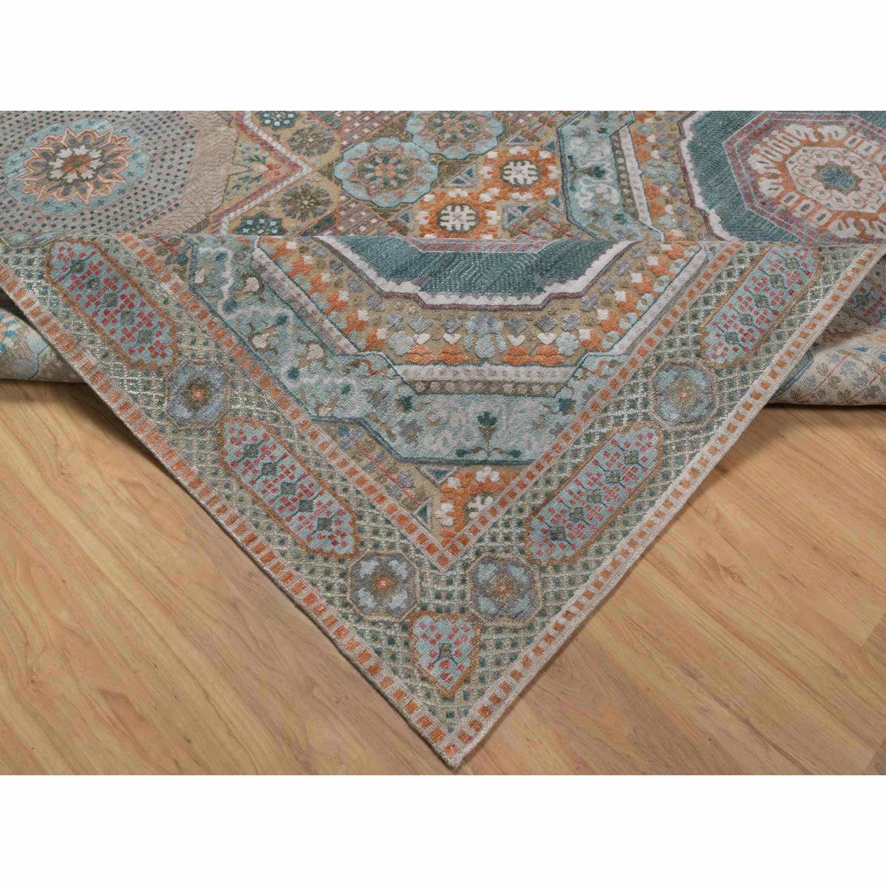 Mamluk-Hand-Knotted-Rug-463080
