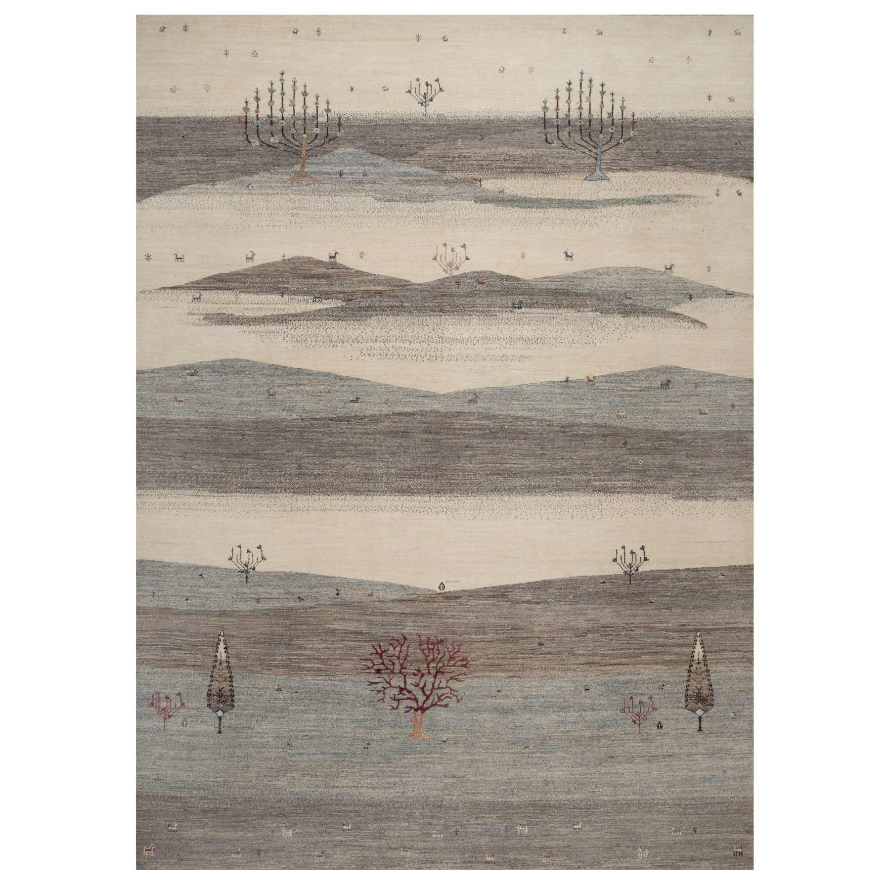 Modern-and-Contemporary-Hand-Knotted-Rug-463740