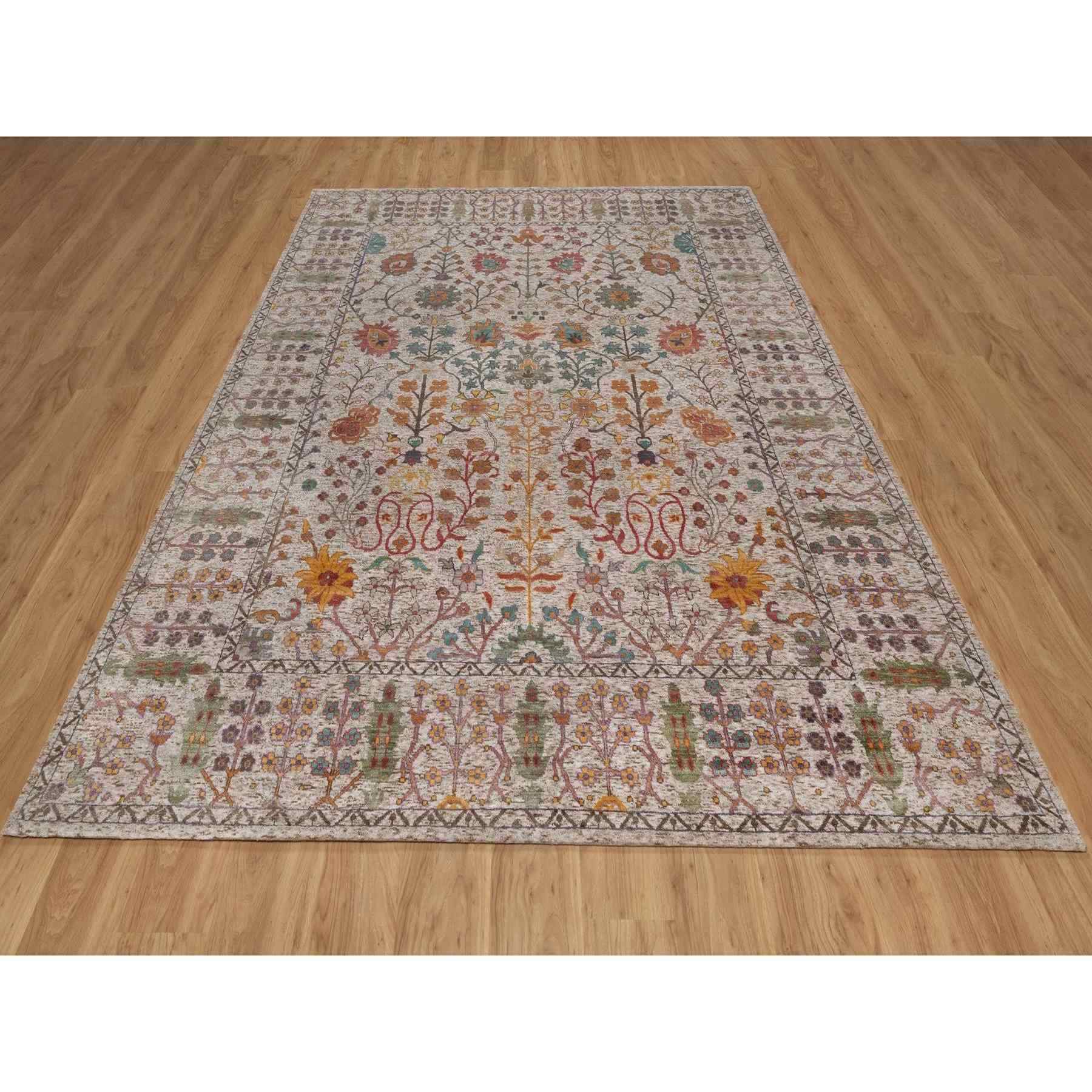 Transitional-Hand-Knotted-Rug-463075