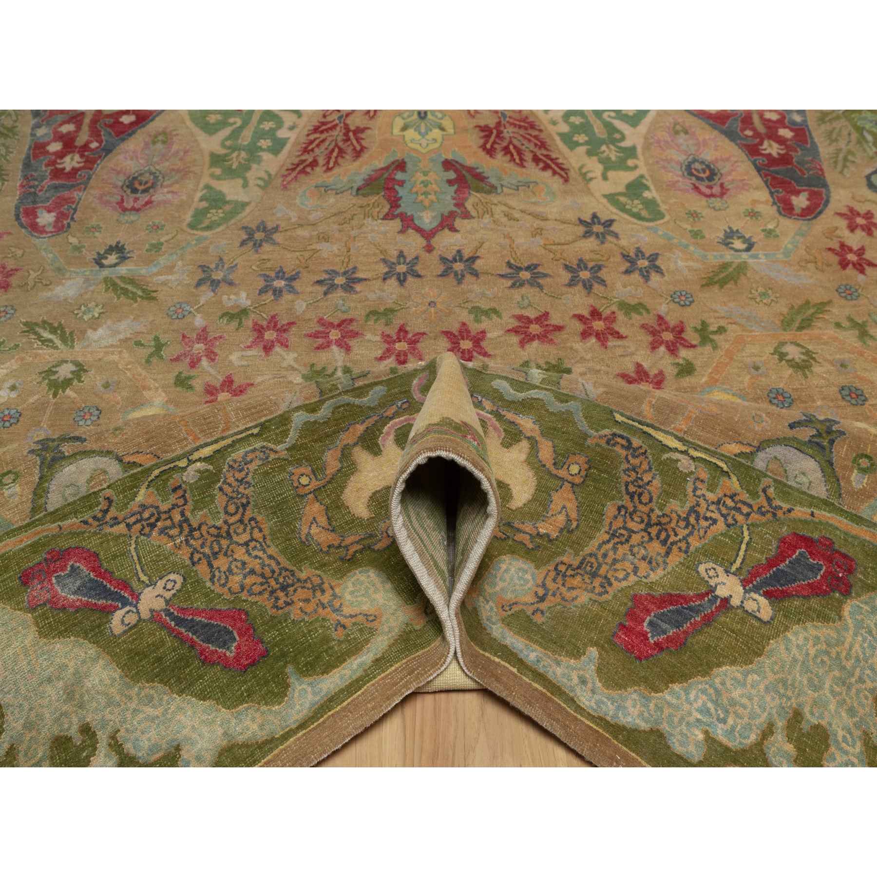 Tribal-Geometric-Hand-Knotted-Rug-463005