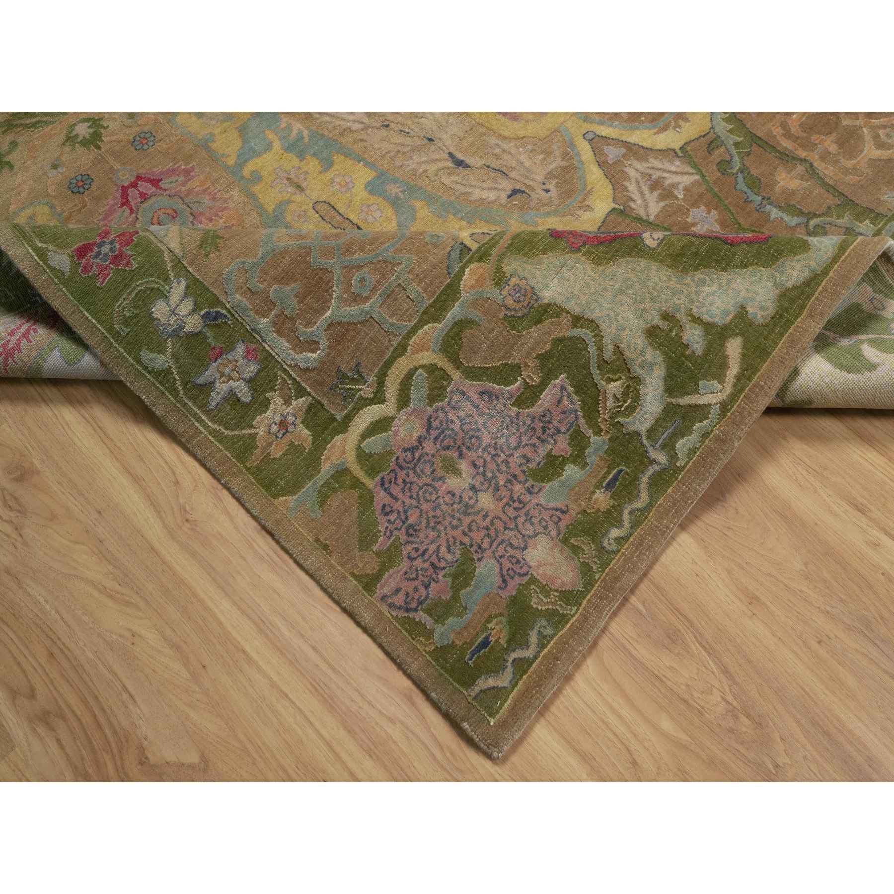 Tribal-Geometric-Hand-Knotted-Rug-463005