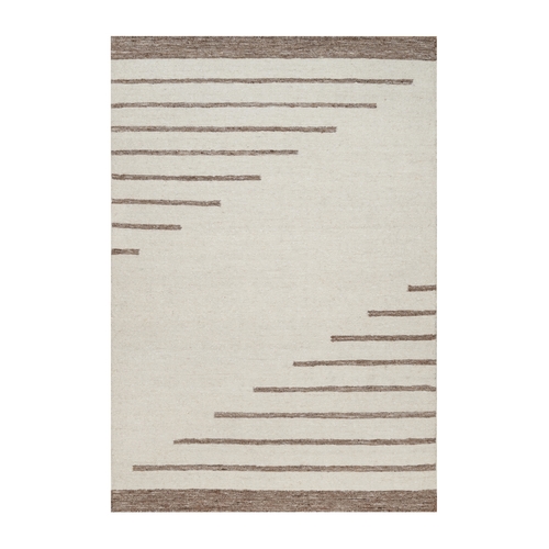 Pristine White, Durie Kilim with Geometric Design, 100% Wool, Flat Weave, Hand Woven, Oriental 