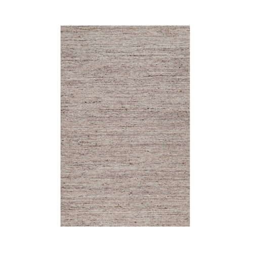French Oak Brown, Modern Plain Design, Textured, Hand Loomed, Natural Wool, Mat, Sample, Oriental 