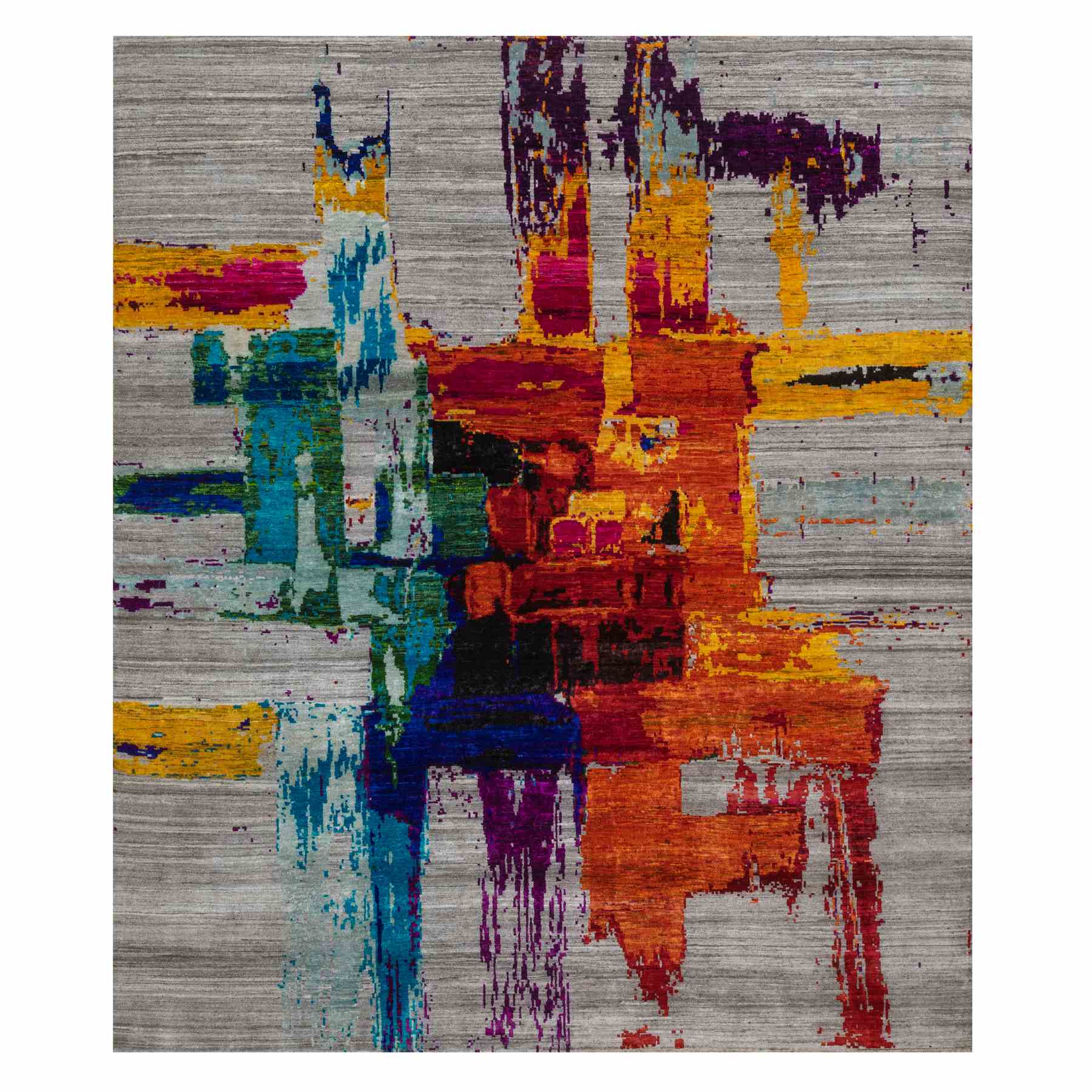 Modern-and-Contemporary-Hand-Knotted-Rug-465095