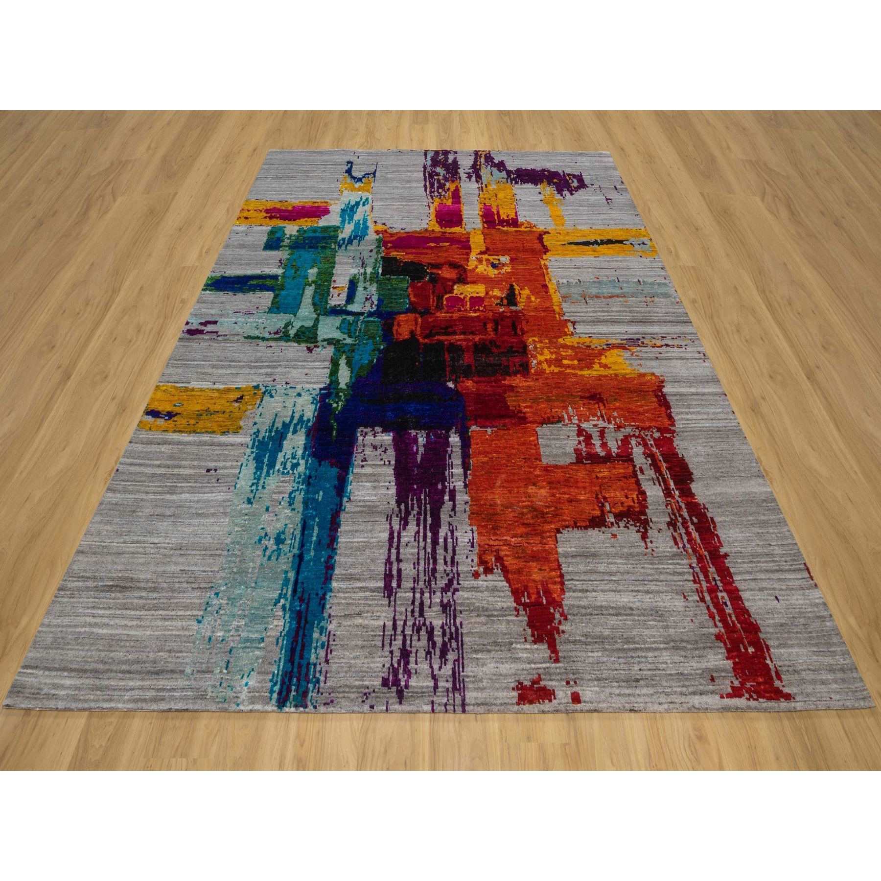 Modern-and-Contemporary-Hand-Knotted-Rug-465095