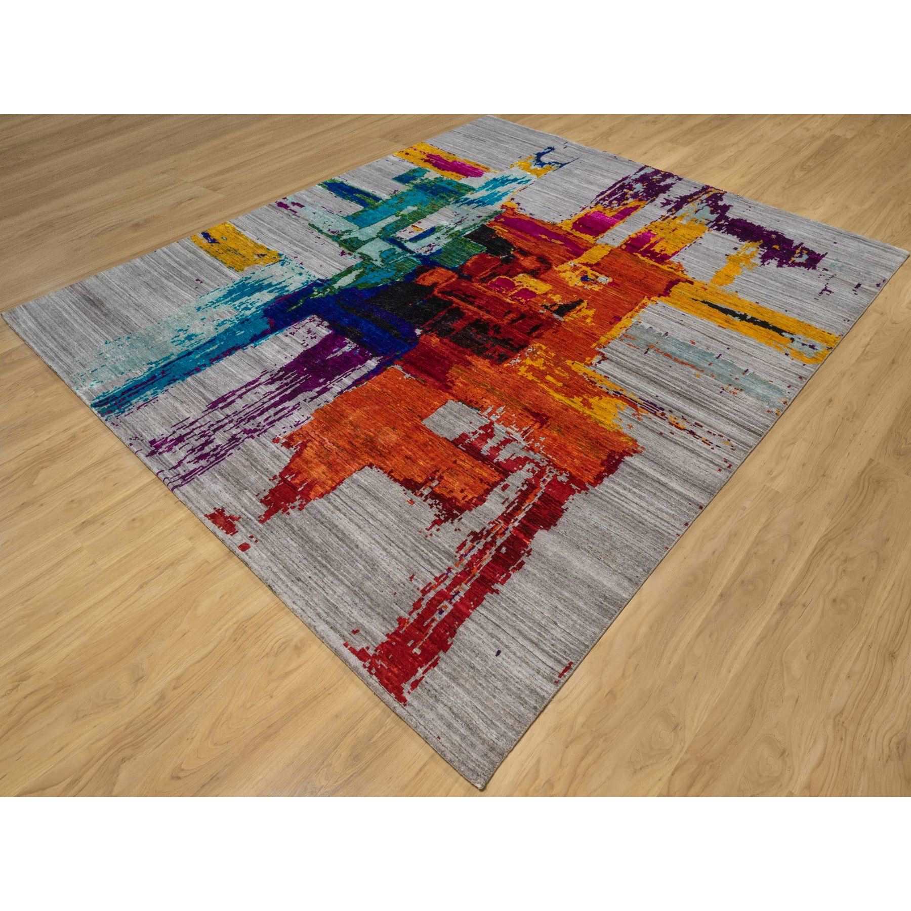 Modern-and-Contemporary-Hand-Knotted-Rug-465095