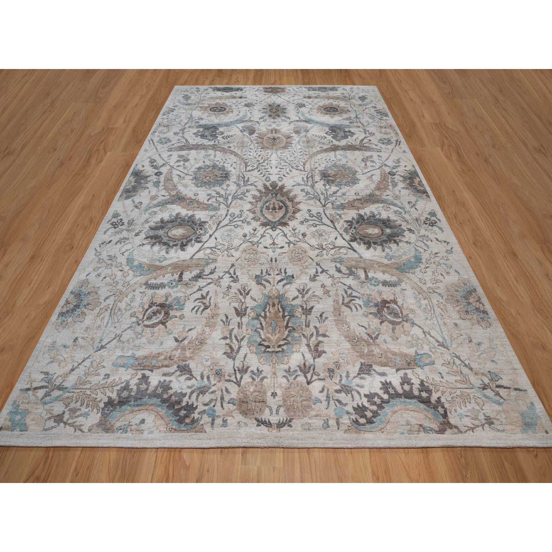 Transitional-Hand-Knotted-Rug-465090