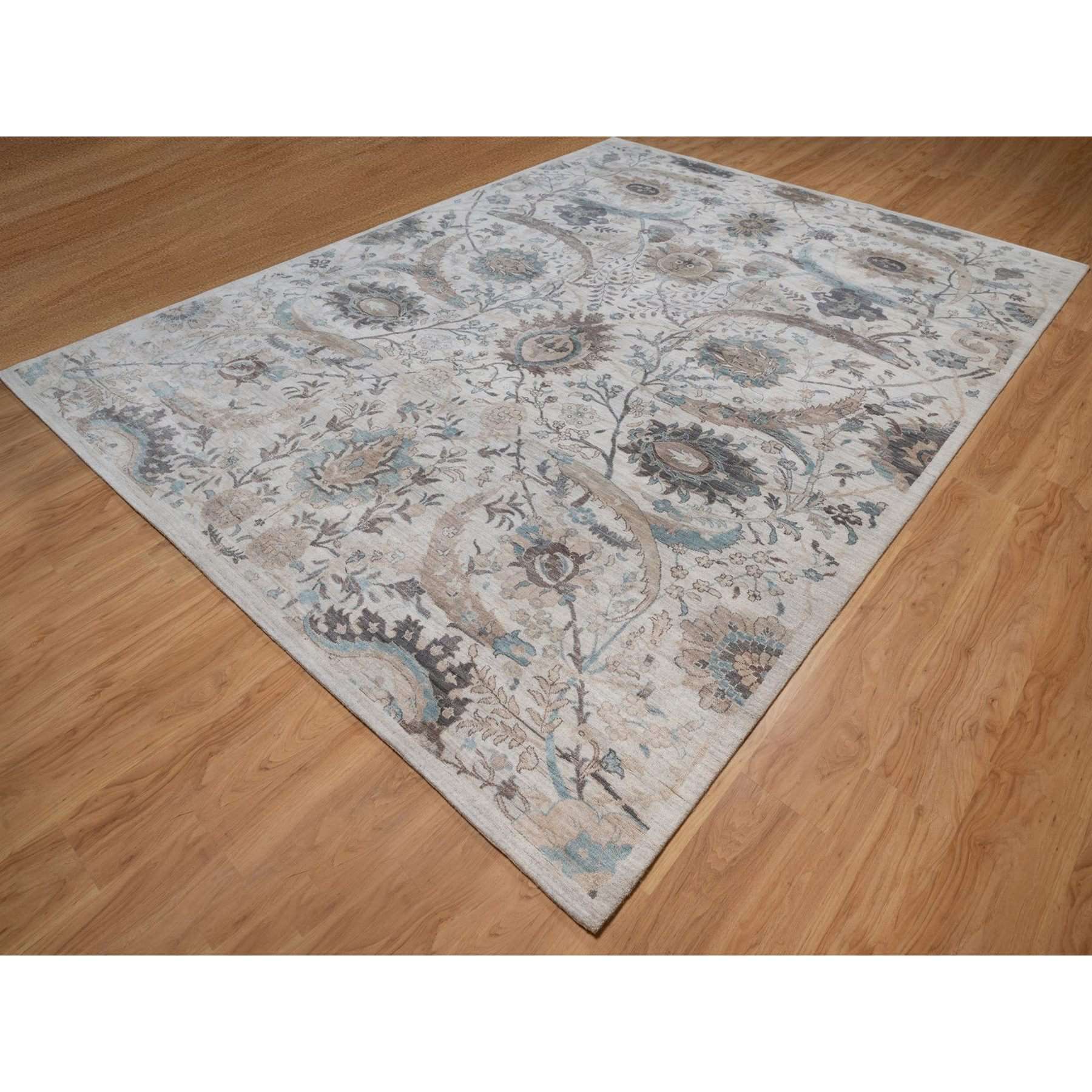 Transitional-Hand-Knotted-Rug-465090