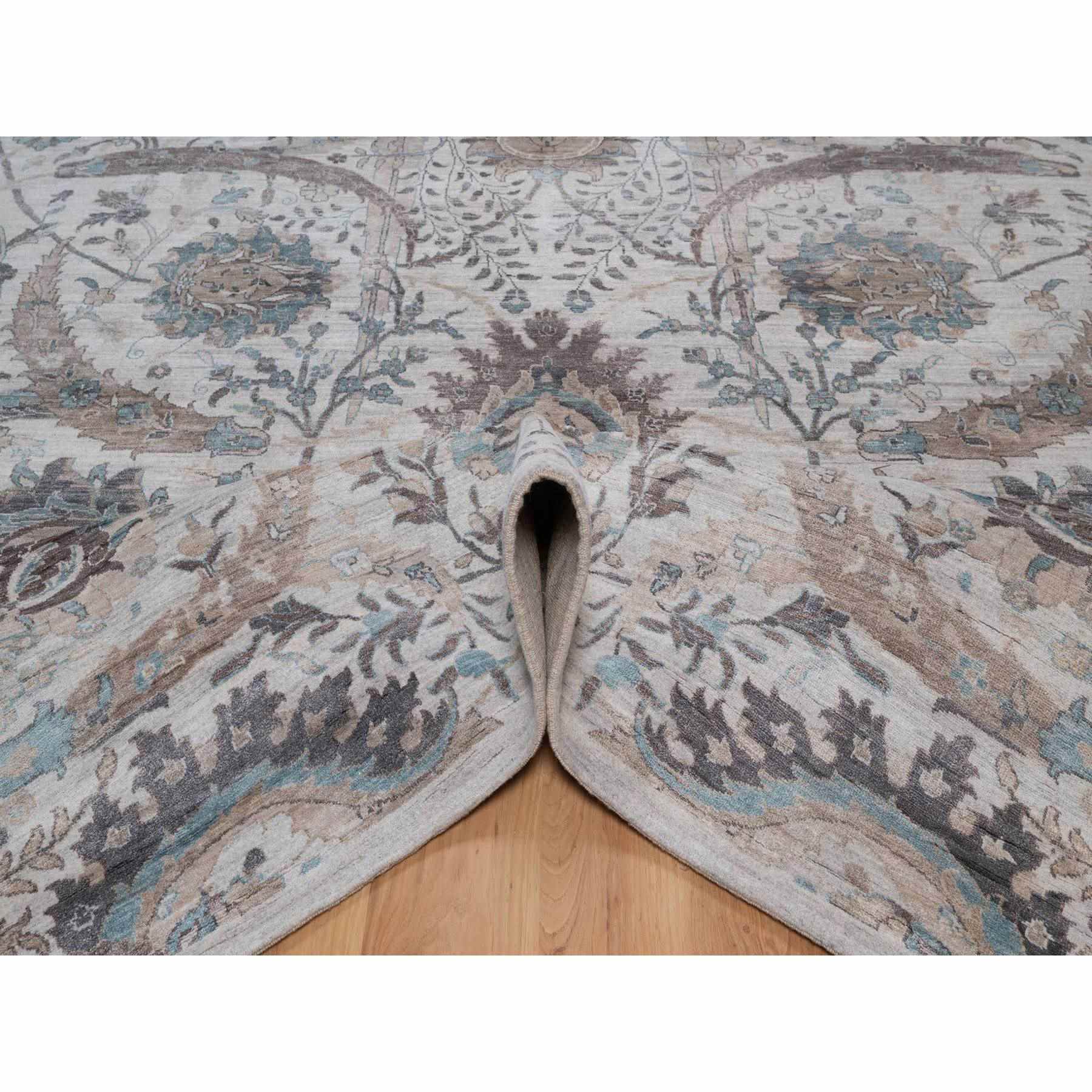 Transitional-Hand-Knotted-Rug-465090